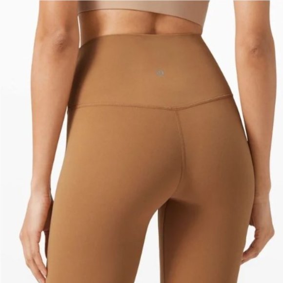 lululemon align saddle brown